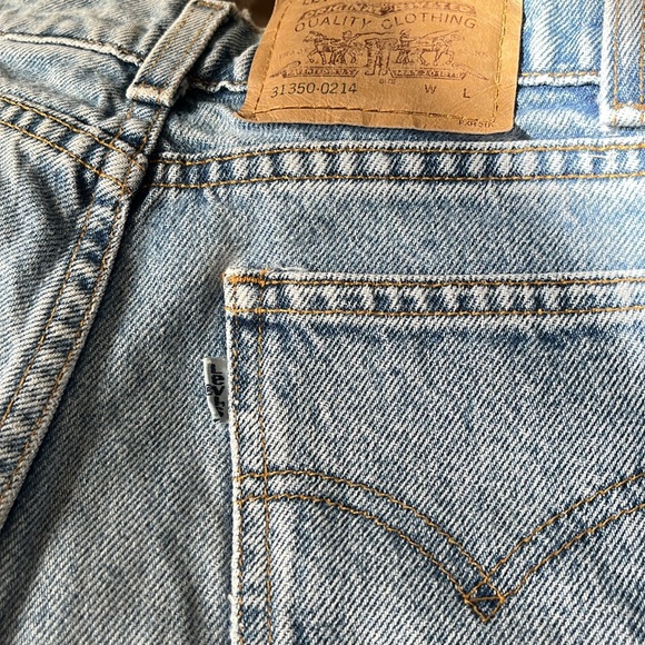Kids Levi’s Jeans 550 Relaxed Fit Reg. Sz. 10, Machine Washable! - Picture 6 of 6